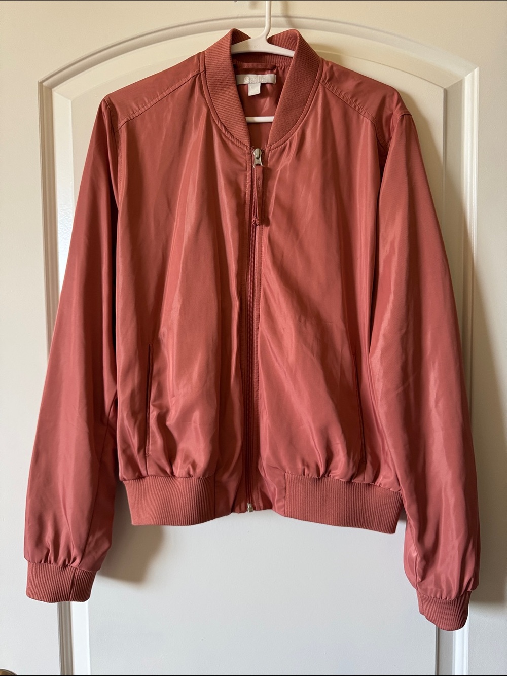 Zella Women's Dusty Rose Bomber Jacket